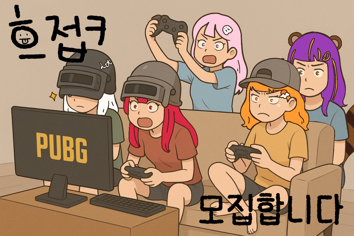 🔫흐접ㅋ : 행배 소모임 멤버 모집합니다 !